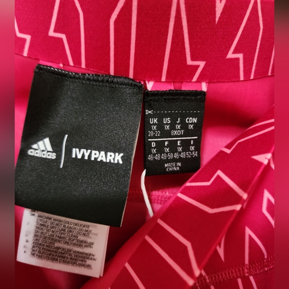 NWT Adidas x Ivy Park Shorts Size 1X - Picture 9 of 9